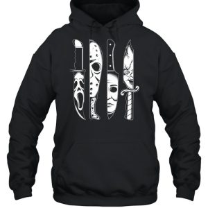 Knives Horror Machete Movie Friday Halloween Goth Evil shirt 4