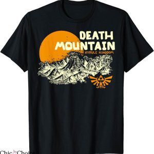 Legend Of Zelda T-Shirt Hyrule Death Mountain Scenery