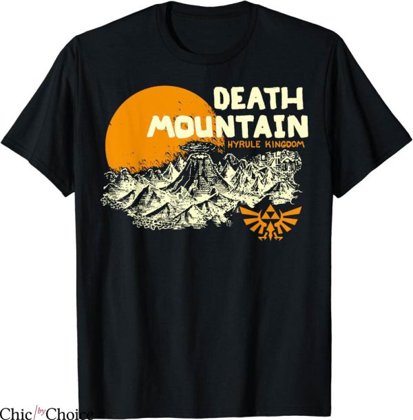 Legend Of Zelda T-Shirt Hyrule Death Mountain Scenery