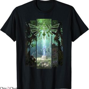 Legend Of Zelda T-Shirt The Master Sword Lost Woods