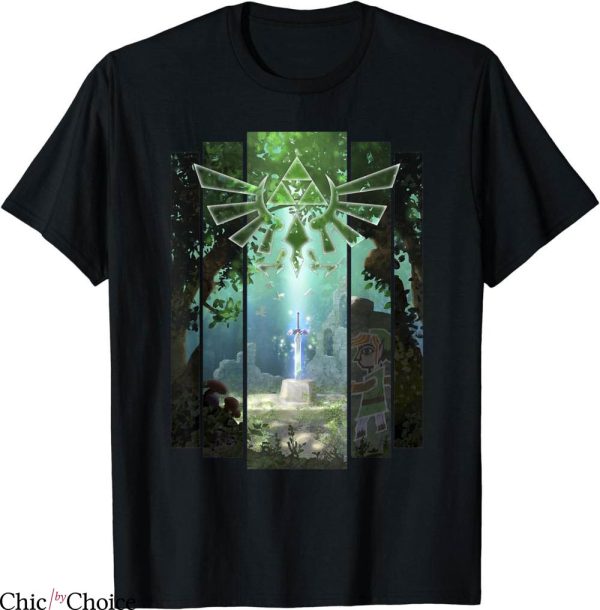 Legend Of Zelda T-Shirt The Master Sword Lost Woods