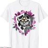 Legend Of Zelda T-Shirt Tri Force Floral Shield Cartoon