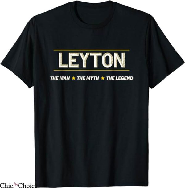 Leyton Orient T-Shirt The Man The Myth The Legend Tee NFL