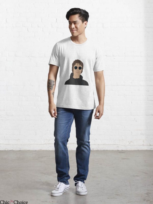 Liam Gallagher T-Shirt Liam Gallagher Cartoon T-Shirt Music