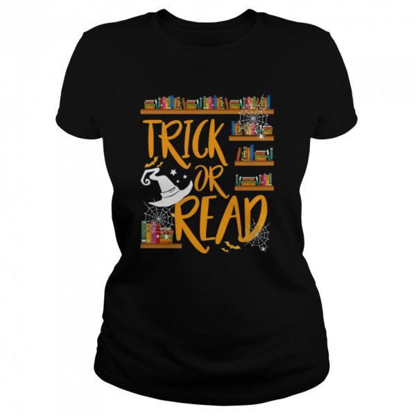 Librarian Trick Or Read Halloween Book Lovers shirt