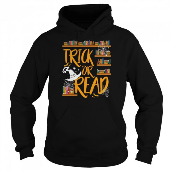 Librarian Trick Or Read Halloween Book Lovers shirt