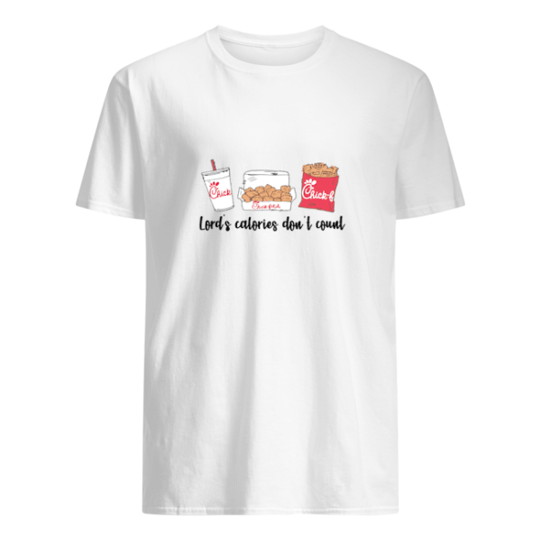 Lord’s calories don’t count Chick Fil A shirt, hoodie, long sleeve