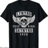 Lynyrd Skynyrd T-Shirt 1973 Skull Free Bird T-Shirt Music