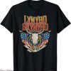 Lynyrd Skynyrd T-Shirt Americana Steer Skull T-Shirt Music