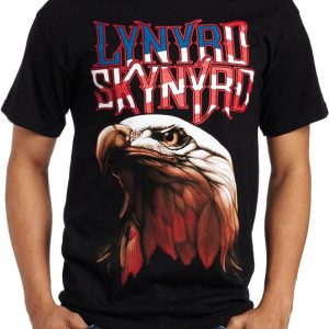 Lynyrd Skynyrd T-Shirt Brave Eagle Bird Tee Shirt Music
