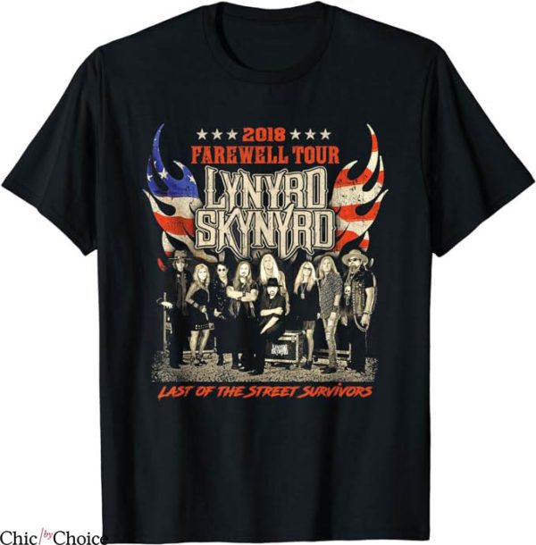 Lynyrd Skynyrd T-Shirt Farewell Tour 2018 T-Shirt Music