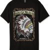 Lynyrd Skynyrd T-Shirt Indian Skeleton Tee Shirt Music