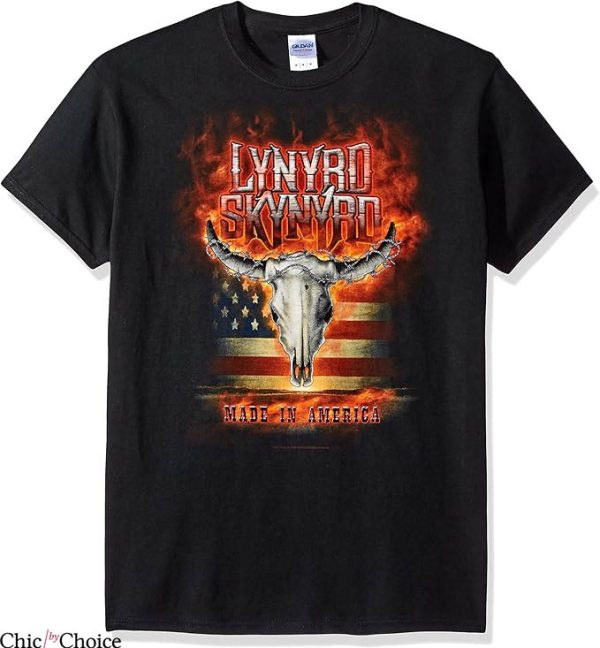 Lynyrd Skynyrd T-Shirt Made In America T-Shirt Music