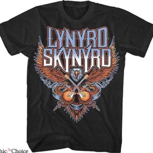 Lynyrd Skynyrd T-Shirt Music Eagle Guitars Tee Shirt