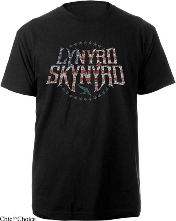 Lynyrd Skynyrd T-Shirt Stars And Stripes T-Shirt Music