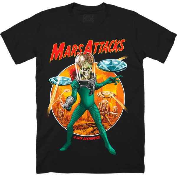 MARS ATTACKS CITY DESTROYED – T-SHIRT