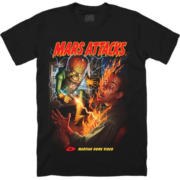 MARS ATTACKS MARTIAN HOME VIDEO – T-SHIRT