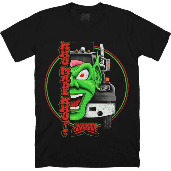 MAXIMUM OVERDRIVE WHO MADE WHO T-SHIRT