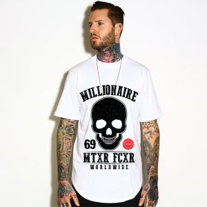 MILLIONAIRE MTXR FCXR GREY TSHIRT