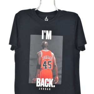 MODERN AIR JORDAN BLACK T-SHIRT