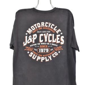 MODERN MOTORCYCLE BLACK T-SHIRT