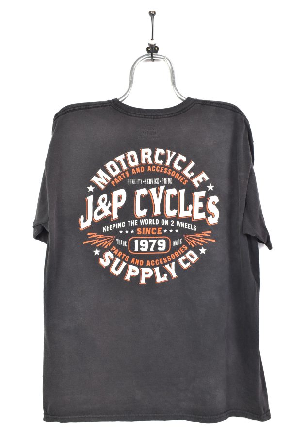 MODERN MOTORCYCLE BLACK T-SHIRT