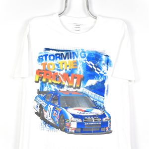 MODERN NASCAR WHITE T-SHIRT