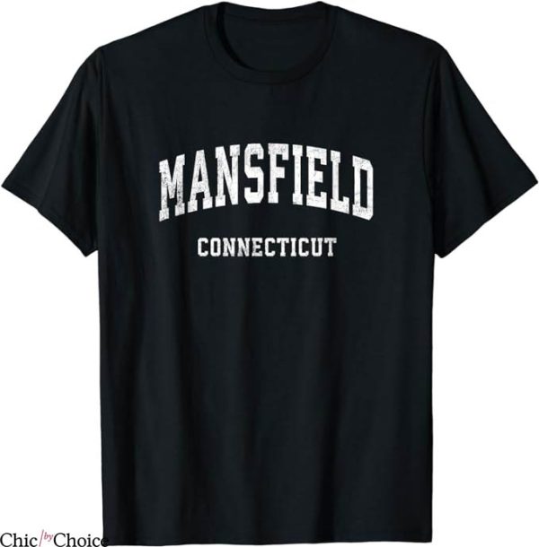 Mansfield Town T-Shirt Connecticut CT Vintage T-Shirt NFL