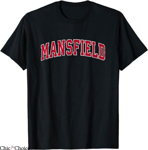 Mansfield Town T-Shirt Mansfield Connecticut CT Vintage NFL