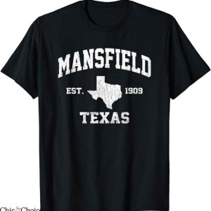 Mansfield Town T-Shirt Texas TX Vintage State T-Shirt NFL