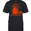 Master Yoda and Pumpkin Happy Halloween shirt