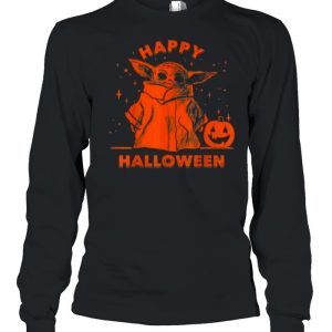 Master Yoda and Pumpkin Happy Halloween shirt 3
