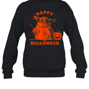 Master Yoda and Pumpkin Happy Halloween shirt 4