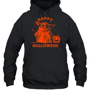 Master Yoda and Pumpkin Happy Halloween shirt 5