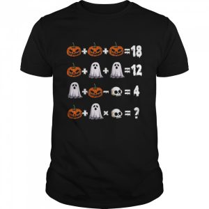 Math Teacher Halloween Trick Or Teach shirt Math Teacher Halloween Trick Or Teach shirt