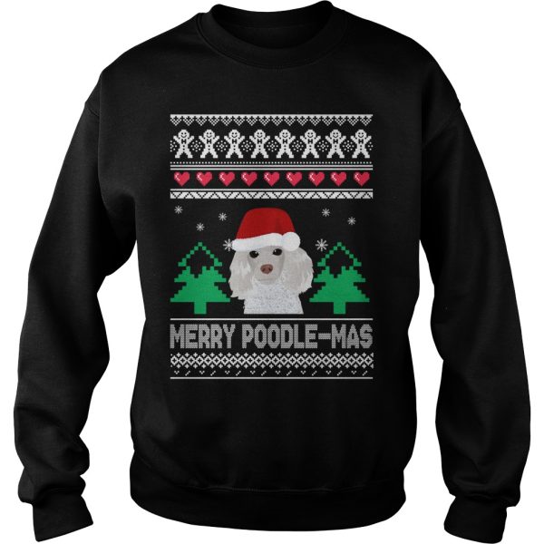 Merry Poodle-mas Christmas sweater, hoodie, long sleeve