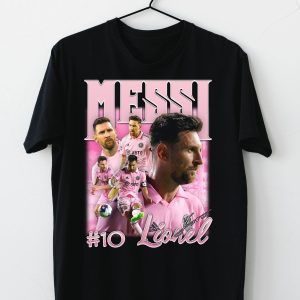 Messi T-Shirt Lionel Miami World Cup Fan Trending Vintage