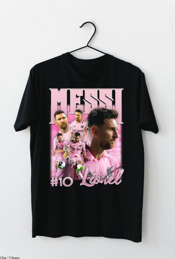 Messi T-Shirt Lionel Miami World Cup Fan Trending Vintage
