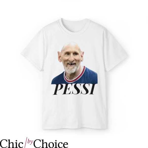 Messi T-Shirt Lionel Pesi Football Soccer Ball Enthusiasts
