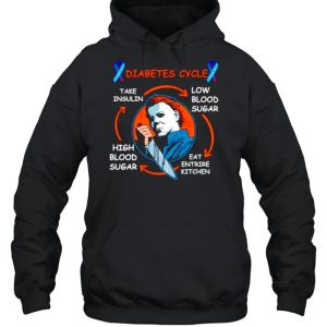 Michael Myers diabetic cycle Halloween shirt 5