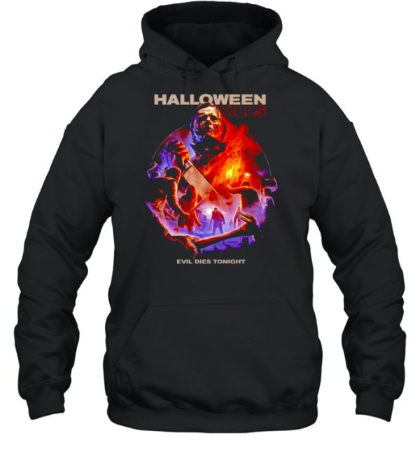 Michael Myers halloween kills evil dies tonight shirt