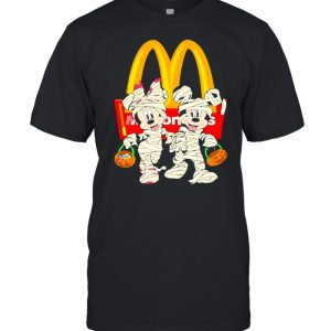 Mickey Mouse And Minnie Mouse Trick Or Treat McDonald’s Halloween shirt Mickey Mouse And Minnie Mouse Trick Or Treat McDonald’s Halloween shirt