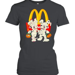 Mickey Mouse And Minnie Mouse Trick Or Treat McDonald’s Halloween shirt