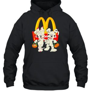 Mickey Mouse And Minnie Mouse Trick Or Treat McDonald’s Halloween shirt 4 Mickey Mouse And Minnie Mouse Trick Or Treat McDonald's Halloween shirt 5