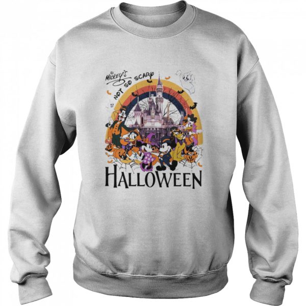 Mickey Not So Scary Halloween Party 2022 Disney Halloween T Shirt