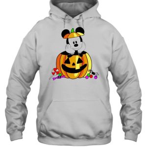 Mickey in pumpkin happy Halloween shirt 5