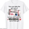 Middlesbrough Retro T-Shirt Girl Boarding Pass Traveler