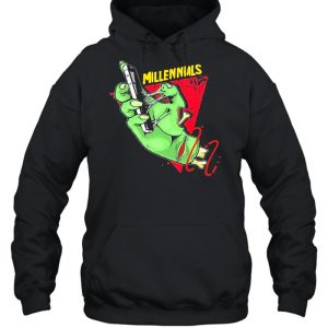 Millennials zombie hand shirt 4 Millennials zombie hand shirt 5