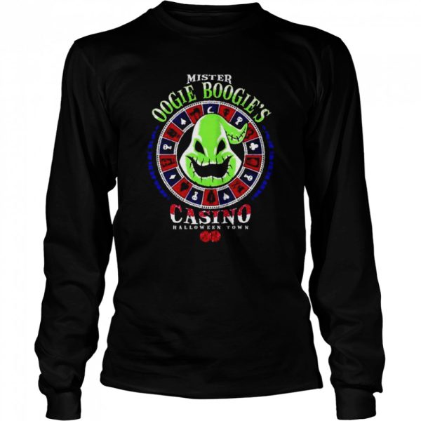 Mister Oogie Boogie Casino Halloween Town shirt