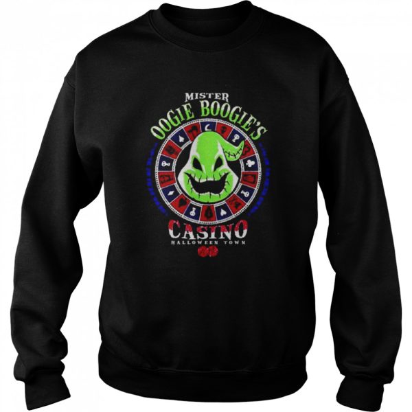 Mister Oogie Boogie Casino Halloween Town shirt